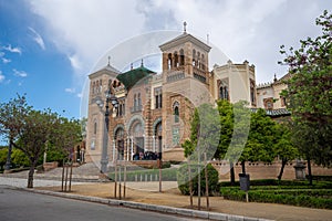 Museum of Arts and Popular Customs of Seville at Plaza de America in Maria Luisa Park - Seville, Spain