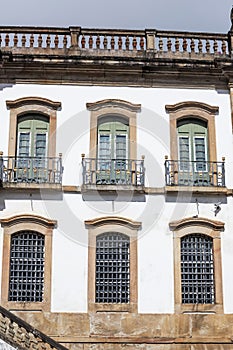 Museum of Betrayal on Tiradentes Square in UNESCO World Heritage City Ouro Preto, Minas Gerais, Brazil