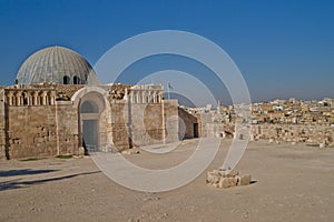 Museum at Citadel in Amman, Jordan