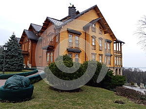 Museum of corruption in Ukraine. the house and possessions in which the president of Ukraine Viktor Yanukovych lived.