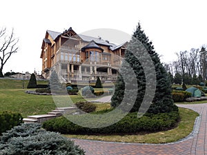 Museum of corruption in Ukraine. the house and possessions in which the president of Ukraine Viktor Yanukovych lived.