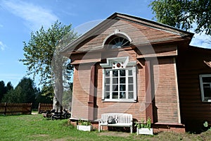 The museum `Dacha of the artist Konstantin Korovin` in the village of Okhotino, Yaroslavl region