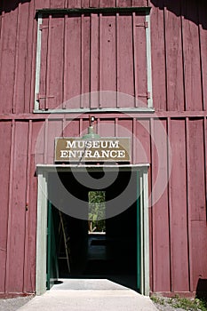 Museum entrance