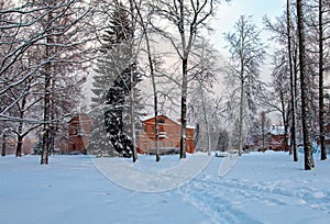 Museum estate and park Priyutino. Vsevolozhsky district, Leningrad region