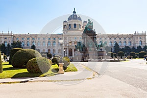 Museum Fine Arts History at Maria Theresien Platz