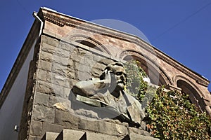 Museum of Hovhannes Tumanyan in Yerevan. Armenia