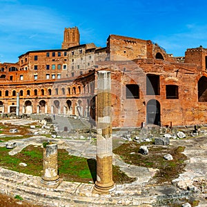 Museum of the Imperial Fora and Trajan’s Markets, Roma, Italy.