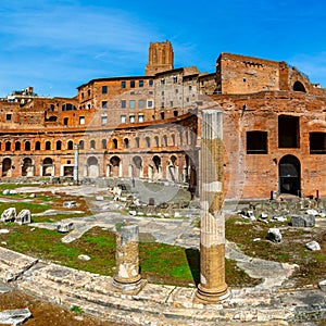 Museum of the Imperial Fora and Trajan’s Markets, Roma, Italy.