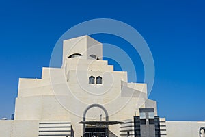 Museum of Islamic Art, one of the world`s most complete collections of Islamic artifacts, in Doha, Qatar.