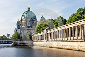 The Museum Island in Berlin with the Cathedral