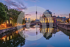 The Museum Island and the TV Tower in Berlin