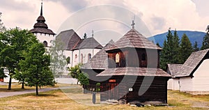 Museum of Liptov Village in Pribylina, Slovakia. Travel Destination