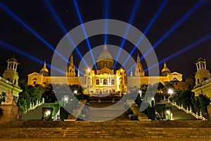 Museum located at Montjuic Barcelona, Spain photo