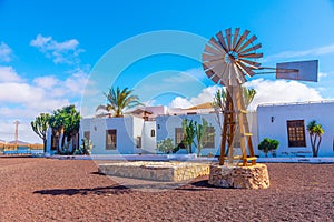 Museum of Majorero cheese at Fuerteventura, Canary Islands, Spain photo