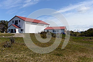 Museum of marine birds and mammals on the estate of Harberton.