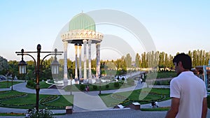 Museum of Memory of Repression Victims or Memory of the shahids in Tashkent, timelapse