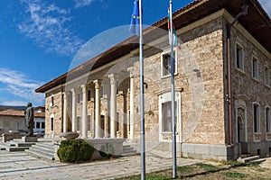 Museum and monument of Communist leader Georgi Dimitrov in village of Kovachevtsi, Bulgaria