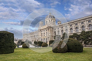 The Museum of Natural History or Naturhistorisches in Vienna, Austria