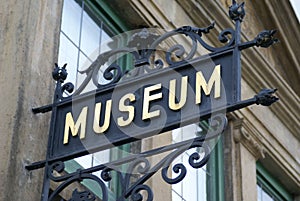 Museum sign photo