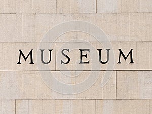 Museum Sign