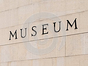 Museum Sign
