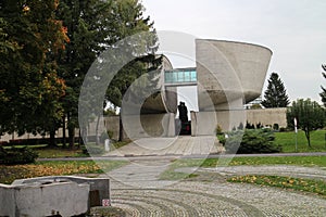 Museum of the Slovak National Uprising in Banska Bystrica, Slovakia