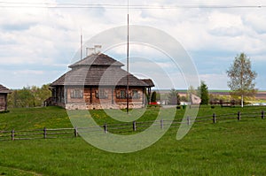 Museum of Tadeusz Kosciuszko in the summer. Kossovo, Belarus