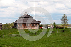 Museum of Tadeusz Kosciuszko in the summer. Kossovo, Belarus photo