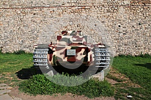 Museum of Tanks in Belgrade city, Serbia