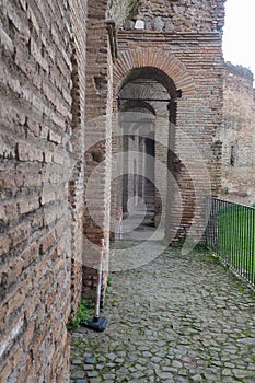 Museum of the Walls at the beginning of the Appian Way in Rome, Italy