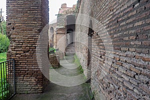 Museum of the Walls at the beginning of the Appian Way in Rome, Italy