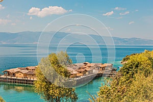 Museum on water - Bay of the bones - Ohrid, Macedonia