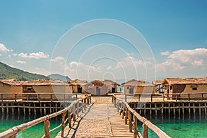 Museum on water - Bay of the bones - Ohrid, Macedonia