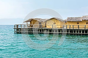 Museum on Water, Bay of the Bones in Ohrid Macedonia