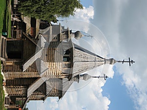 Museum of wooden architecture, Suzdal, Russia