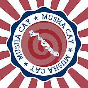 Musha Cay Badge.