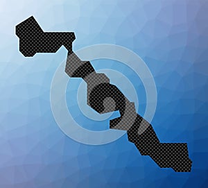 Musha Cay geometric map.