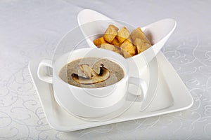 Mushroom cream soup