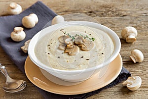 Mushroom cream soup