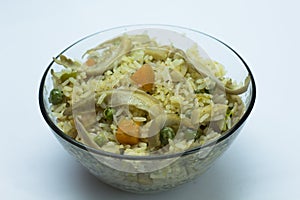 Mushroom Fried Rice