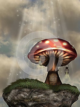 Mushroom house