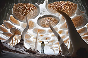 Mycelium network photo