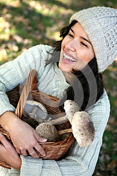 Mushroom picking