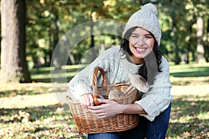 Mushroom picking