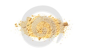 Mushroom Powder Pile Isolated