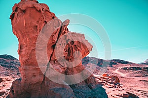 Mushroom sandstone in Timna Park