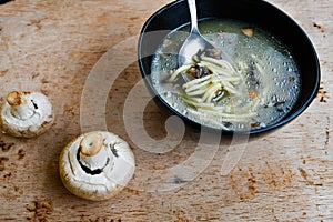 Mushroom soup