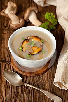 Mushroom soup