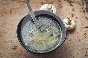 Mushroom soup