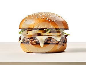 Mushroom Swiss Burger